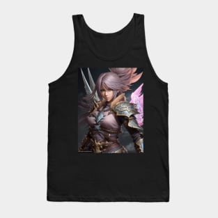 Final Fantasy Xvi | Valor Unleashed: A Hero's Journey Tank Top